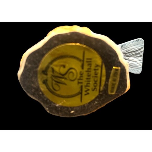 The Whitehall Society Blue Jay Figurine Hand-Painted Ceramic 3.5" Tall Collectib - Picture 4 of 5